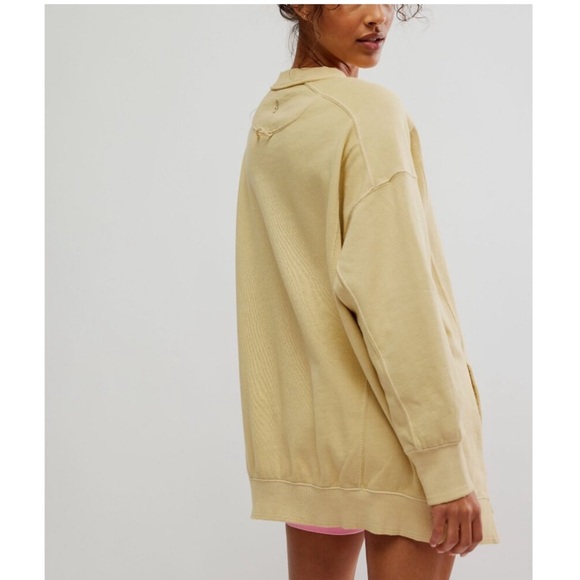 NWT Free People Movement Intercept Tunic in Oatmeal Size S - Picture 4 of 9